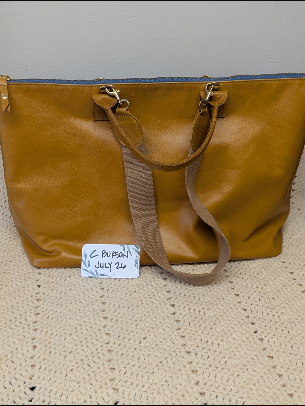 Blair Ritchey Hugh Tote In Ginger